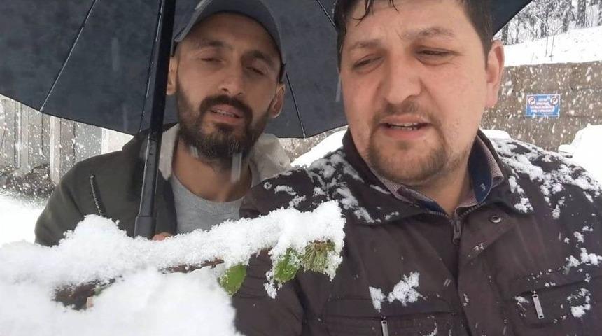 Fındık &Uuml;reticilerinden &lsquo;mart Karı Klibi&rsquo;