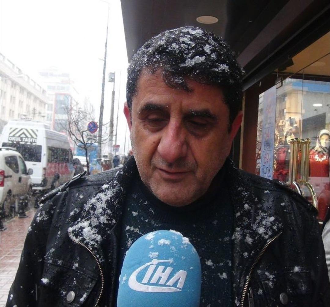 Van&rsquo;da Kar Yağışı