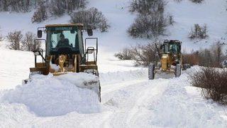 Erzincan'da 103 Köy Yolu Kardan Ulaşıma Kapandı