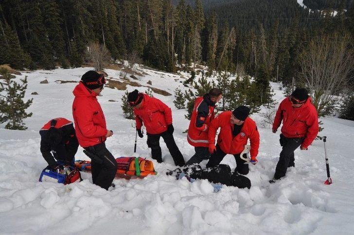 Ilgaz Dağı’nda ‘kış Kurtarma Tatbikatı’ Yapıldı G2