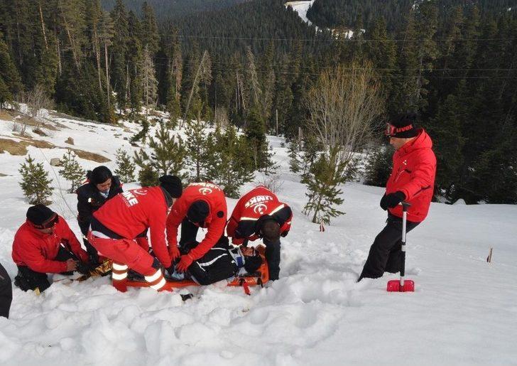 Ilgaz Dağı’nda ‘kış Kurtarma Tatbikatı’ Yapıldı G3