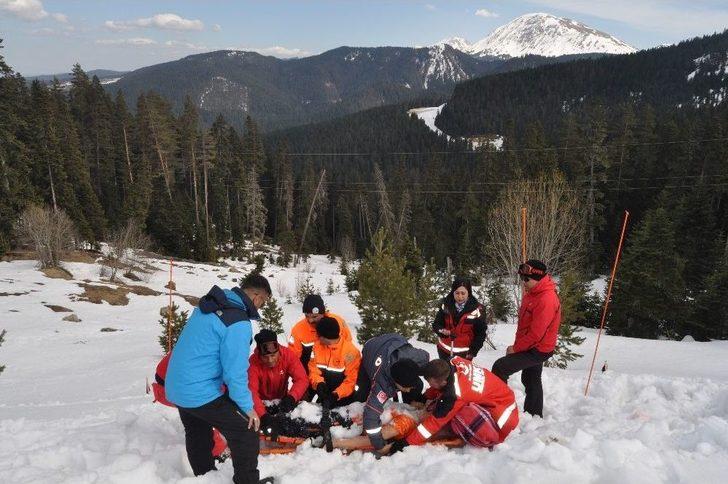 Ilgaz Dağı’nda ‘kış Kurtarma Tatbikatı’ Yapıldı G5