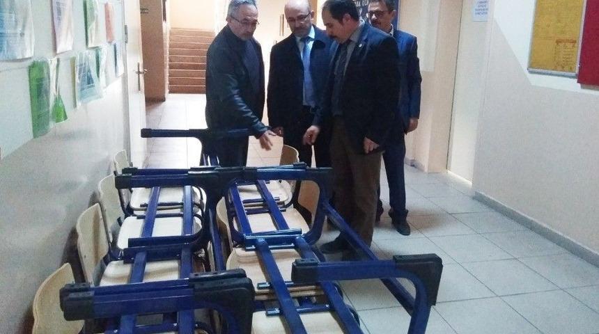 Hisarcık Şehitler Ortaokuluna 120 Yeni Sıra