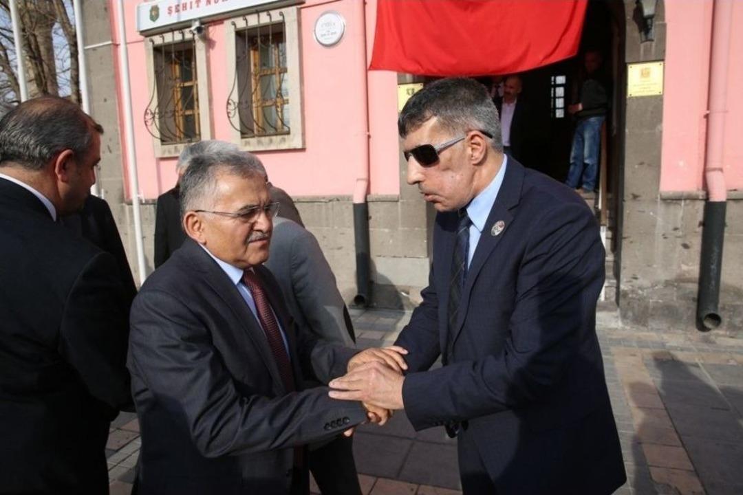 Başkan B&uuml;y&uuml;kkılı&ccedil; Şehit Ve Gaziler Derneğini Ziyaret Etti