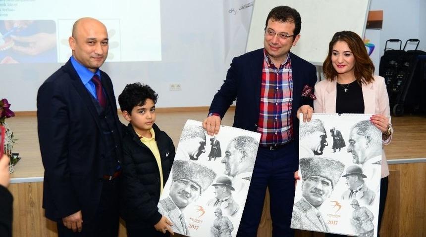 Başkan İmamoğlu&rsquo;ndan Sağlık Kursiyerlerine Moral Ziyareti