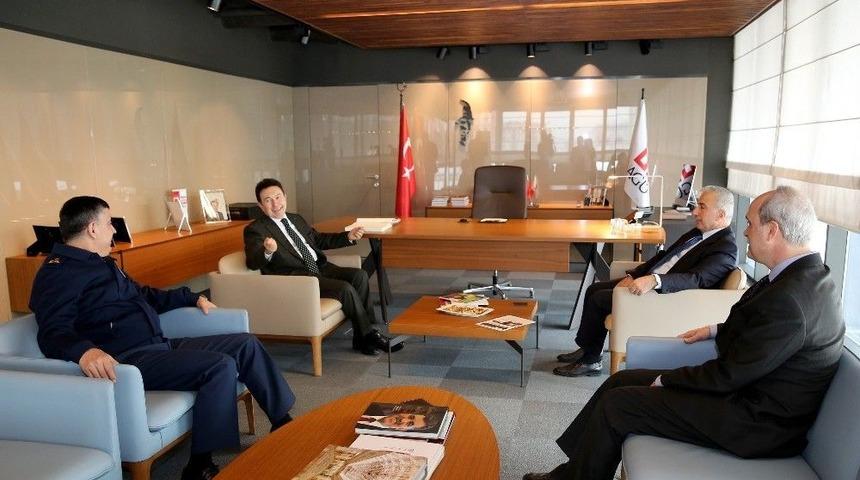 Vali Kam&ccedil;ı Ve Garnizon Komutanı Teke&rsquo;den Ziyaret