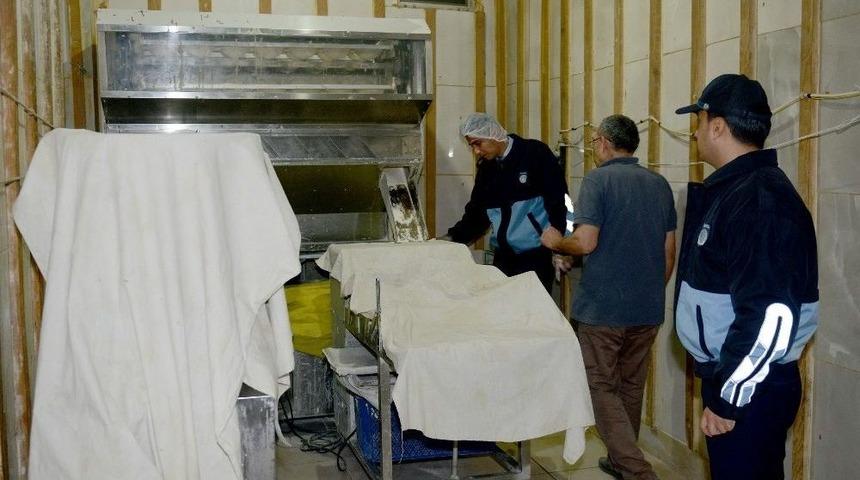 Kumluca&rsquo;da Fırın Ve Pastaneler Denetlendi