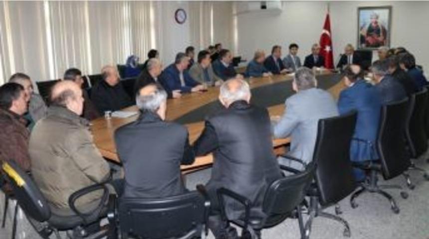Bartın&rsquo;da Mart Ayı Muhtarlar Toplantısı Yapıldı