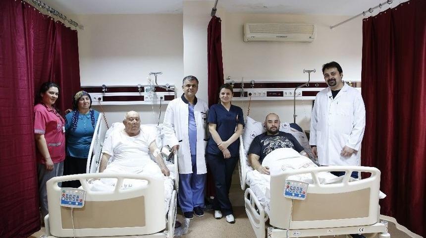 Adaş Olan Dede Torun Aynı Anda Ameliyat Oldu