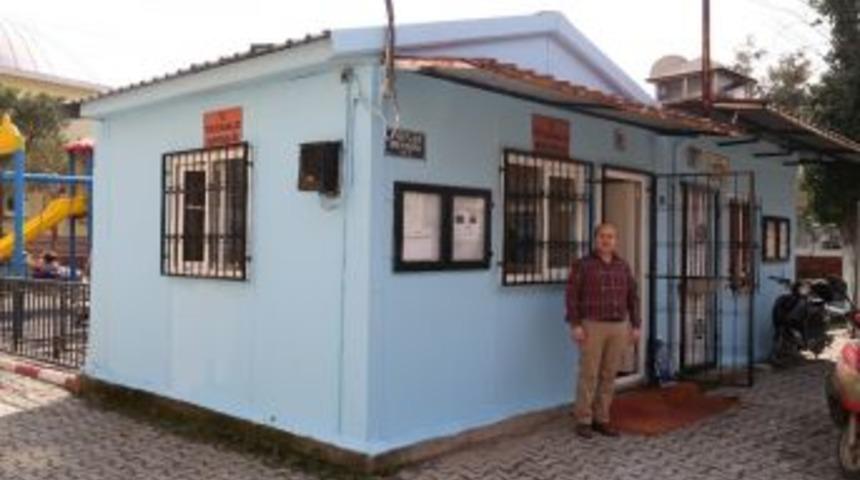 Yiğitler Muhtarlık Binasına Belediye Eli Değdi