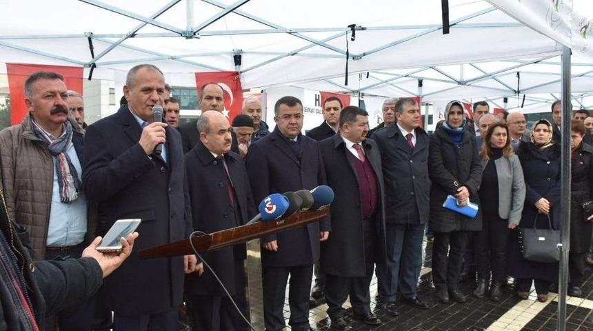 D&uuml;zce&rsquo;den Halep&rsquo;e Yardım İ&ccedil;in 2 Tır Yola &Ccedil;ıktı