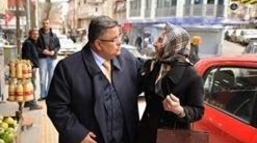 Başkan Yağcı Çarşı Esnafını Gezerek Sorunlarını Dinledi