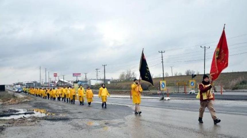 57'nci Alay'ı Temsil Eden 57 G&ouml;n&uuml;ll&uuml;, &Ccedil;anakkale'ye Y&uuml;r&uuml;yor