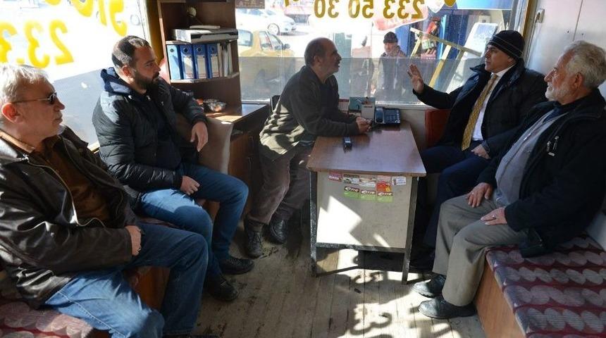 Başkan Korkut, Taksici Esnafı İle Bir Araya Geldi