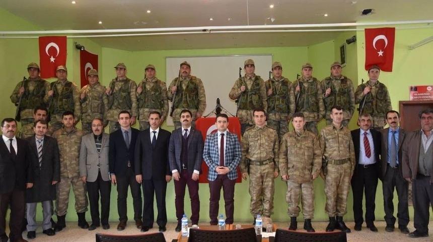 K&ouml;pr&uuml;k&ouml;y&rsquo;de G&ouml;reve Başlayan 11 Korucu Yemin Etti