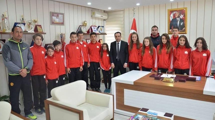 Bilecikli Atletler Aydın&rsquo;a Uğurlandı