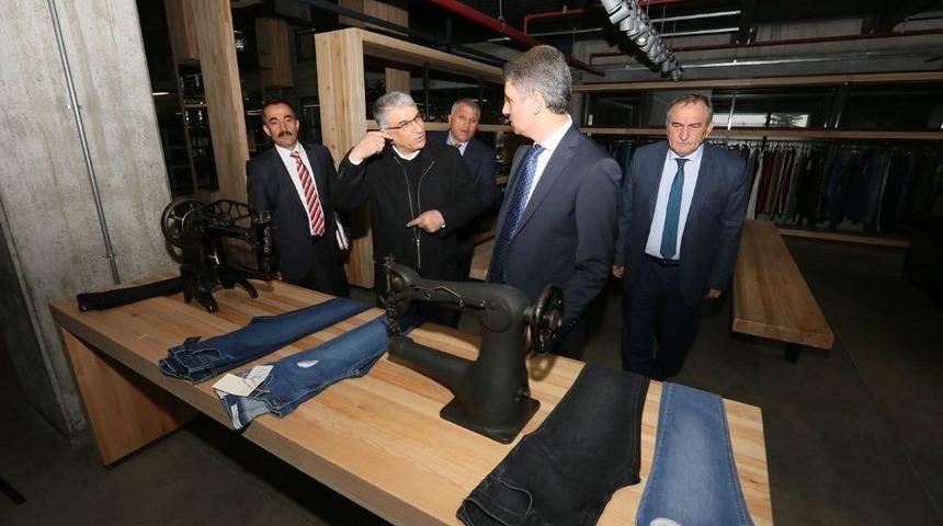 Vali Baruş Ve Başkan Yılmaz İstihdam Seferberliği &Ccedil;alışmalarını S&uuml;rd&uuml;r&uuml;yor