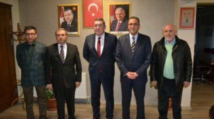 Kaymakam Başkan Tekin&rsquo;i Ağırladı