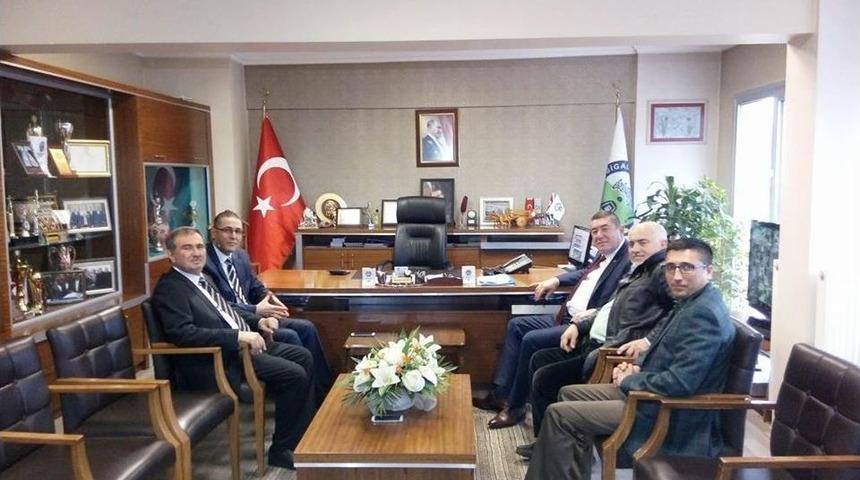 Tekin, Bigadi&ccedil; Kaymakamı &Ccedil;ağlar&rsquo;ı Ziyaret Etti