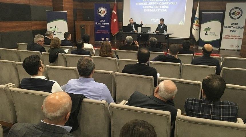 Osb&rsquo;ler Ve Y&uuml;k Merkezleri Demiryolu Sistemine Bağlanıyor