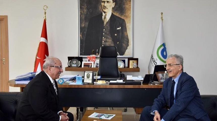 Murat Karayal&ccedil;ın Başkan Albayrak&rsquo;ı Ziyaret Etti