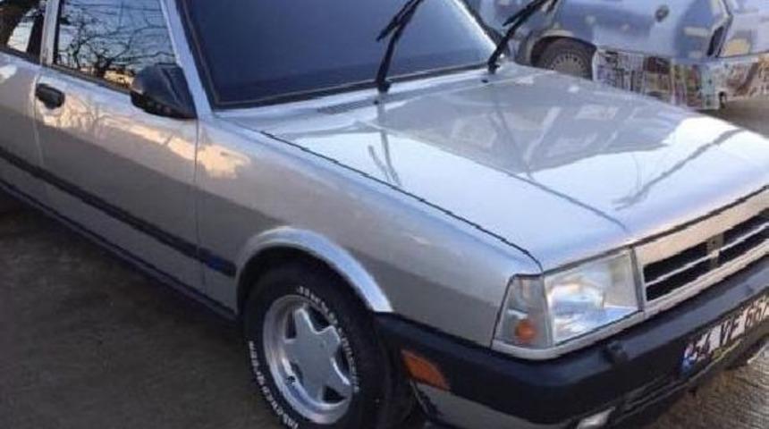 &Ccedil;alınan Otomobil Yakıldı