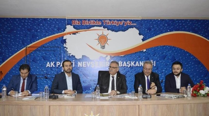 Ak Parti Yerel Y&ouml;netimler Başkan Yardımcısı Y&uuml;ksel, Nevşehir&rsquo;de