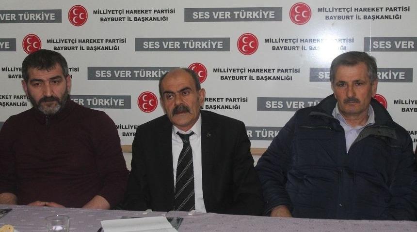 Bayburt Mhp&rsquo;den Almanya Ve Hollanda Tepkisi