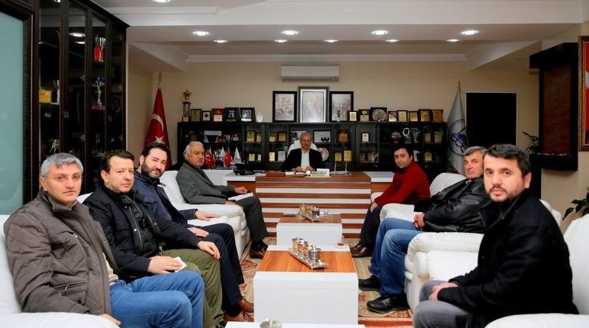 Eski Hal Caddesi Esnafından Dişli&rsquo;ye Ziyaret