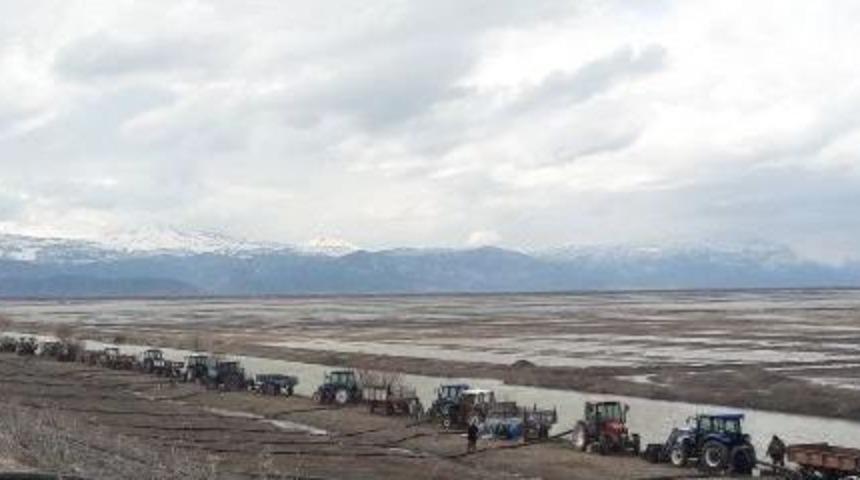 Seydişehir&rsquo;De Ekili Araziler Sular Altında Kaldı