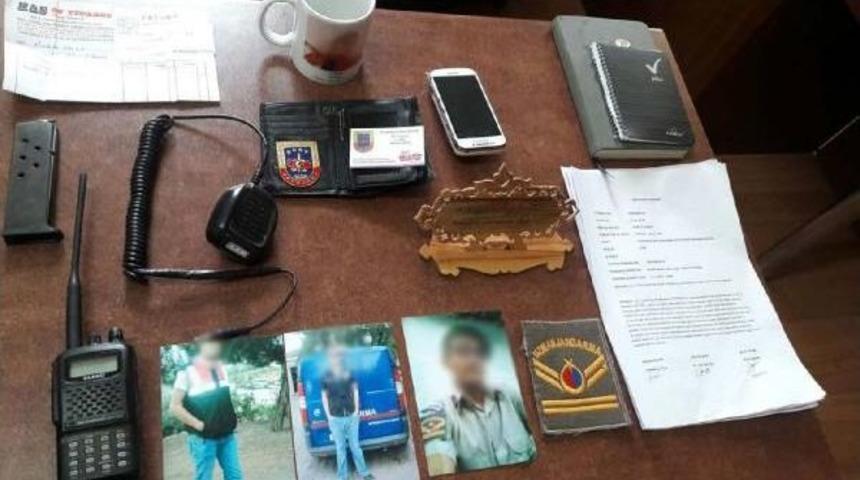 Sahte Jandarmaya G&ouml;zaltı