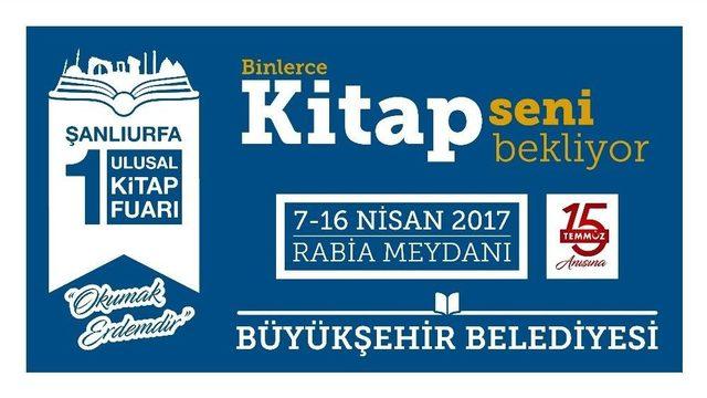 Birinci Ulusal Şanlıurfa Kitap Fuarı Düzenlenecek