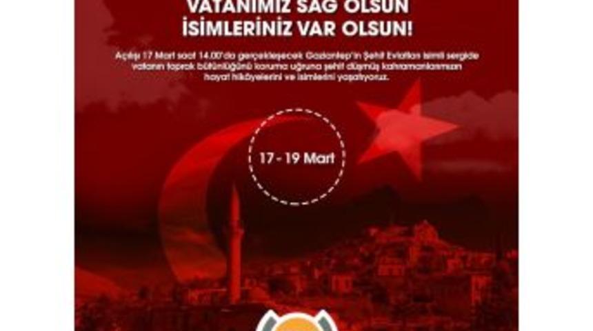 Gaziantep&rsquo;in Şehit Evlatları Sergisi Sanko Park&rsquo;ta