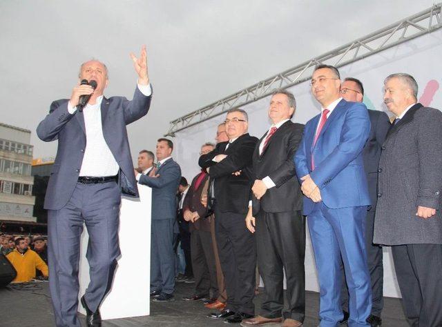 Chp Yalova Milletvekili Muharrem İnce: