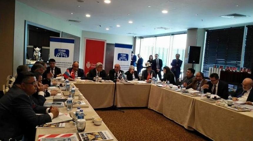 Başkan Yağcı T&uuml;rk D&uuml;nyası Belediyeler Birliği Toplantısına Katıldı