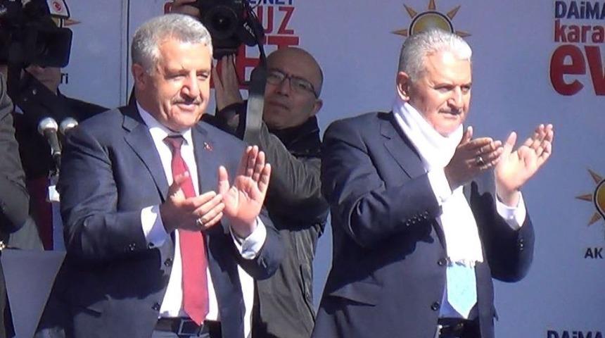 Kars Ve Ardahanlılar Bakan Arslan&rsquo;ı Bağrına Bastı