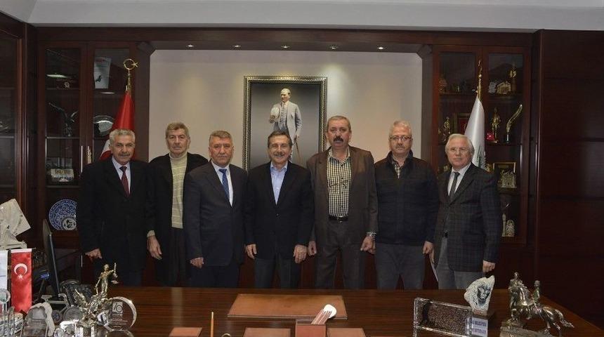 Başkan Ata&ccedil;&rsquo;a Ziyaretler Devam Ediyor