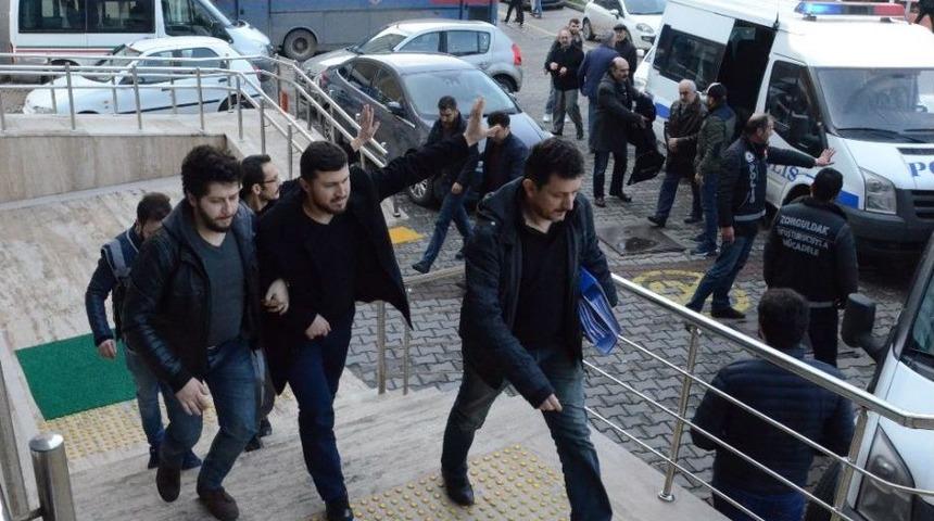 Zonguldak&rsquo;ta Fet&ouml; Operasyonu; 9 G&ouml;zaltı