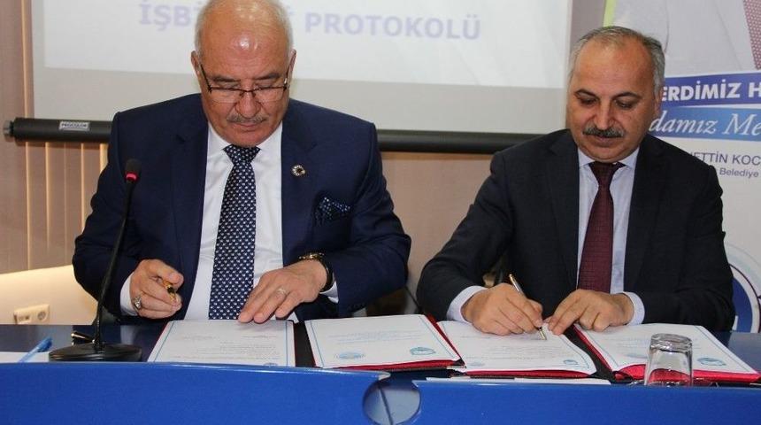 B&uuml;y&uuml;kşehir Belediyesi İle Mersin Esob Arasında Engelli Dostu İşletmeler Protokol&uuml; İmzalandı