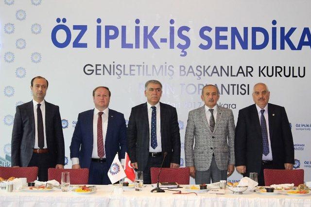 Öz İplik-iş Sendikası Genel Başkanı İnanç: “avrupa, Türkiye’den Kaçan Ve Yargı Tarafından Suçlu İlan Edilen Herkesi Bağrına Bastı”