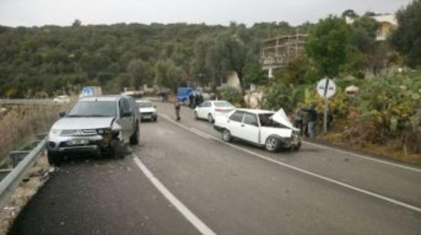 Demre&rsquo;de Trafik Kazası: 1 Yaralı