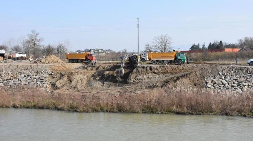 Düzce’de Çelik Köprü Yapımına Başlandı