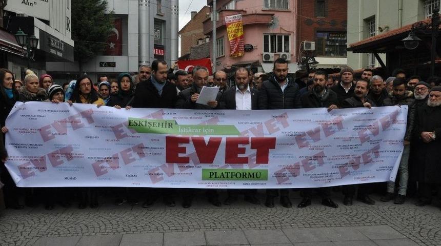 Eskişehir’de 93 Sivil Toplum Kuruluşu “evet” Diyecek