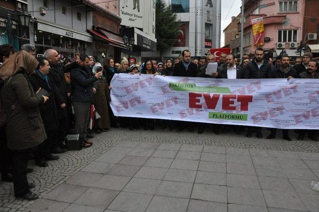 Eskişehir’de 93 Sivil Toplum Kuruluşu “evet” Diyecek