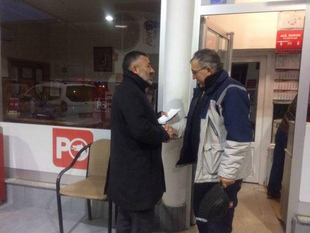 Ak Parti Bilecik Merkez İlçe Başkanlığının Referandum Mesaisi Sabah Ezanı İle Başlıyor