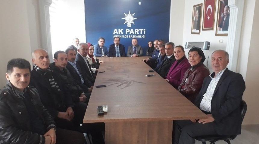 Ak Parti Milletvekili Balta Referandum Gezilerini Arsin&rsquo;de S&uuml;rd&uuml;r&uuml;yor