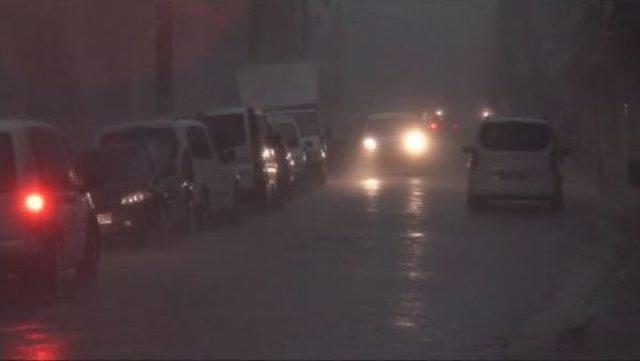 5 Dakikalık Yağmur Cizre de Etkili Oldu 2