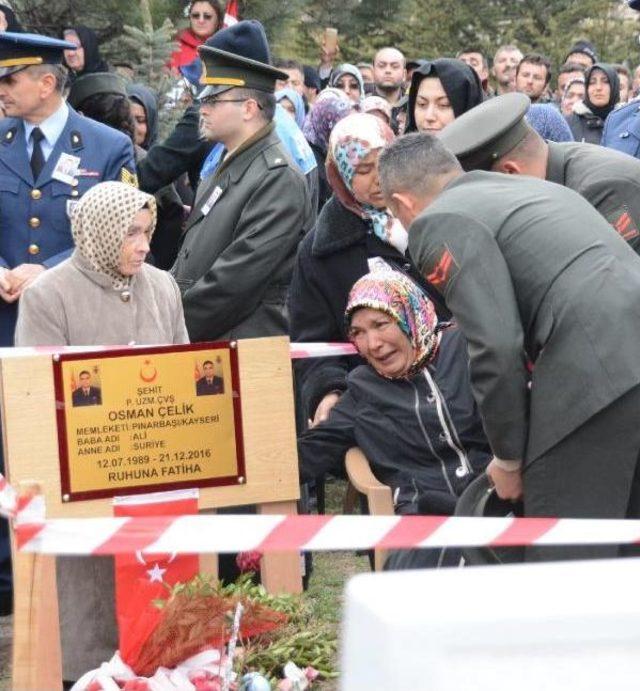 Şehit Uzman Çavuş Mahmut Yıldırım, Kayseri'de Gözyaşlarıyla Uğurlandı (2)