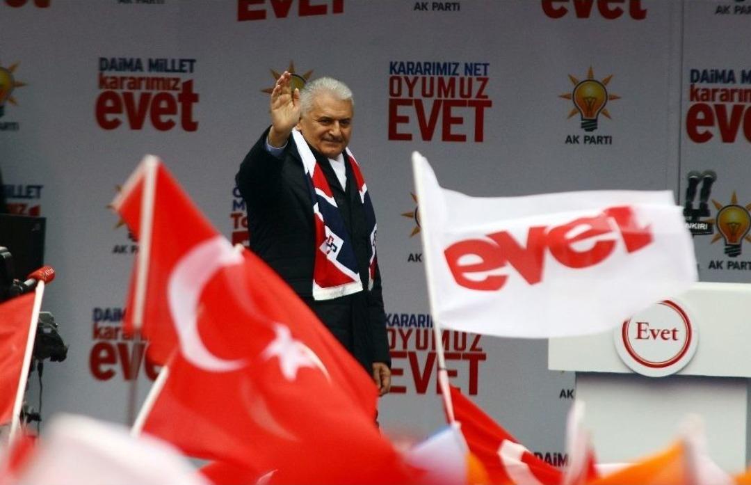 Başbakan Yıldırım: "t&uuml;rkiye, Hollanda Se&ccedil;imlerine De Ayar Verdi"