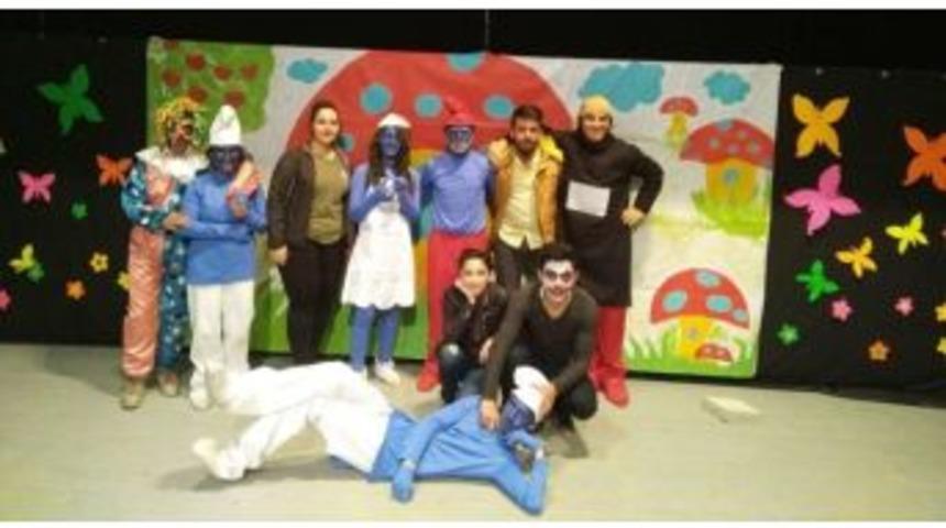 Hakkari&rsquo;de &lsquo;şirinler&rsquo; Oyunu Sahnelendi